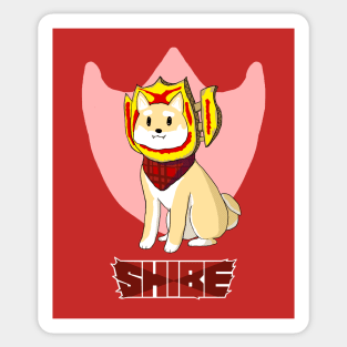 Shiba Inu Red Dog Meme Sticker